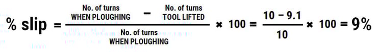 formula slip rate