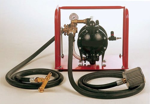 Ballast pump for filling with water