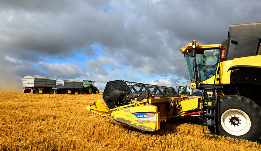 What type of soil compaction is directly linked to harvesting equipment?
