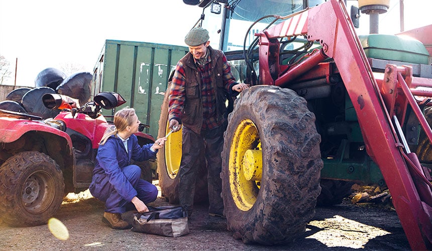 A regular mechanical inspection helps you keep your agricultural tyres longer