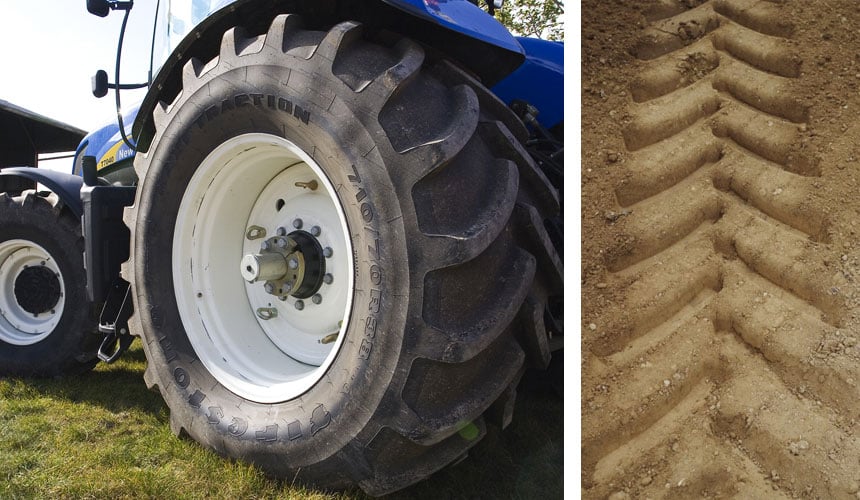 Improve performance by increasing the tyre size