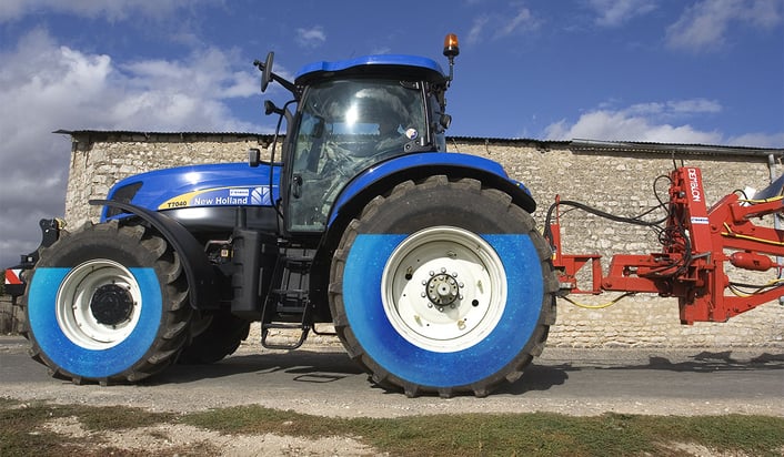 How do you store water ballast tractor tyres?