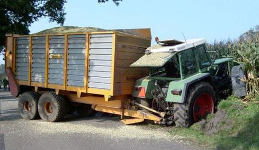 Excess load transfer during braking