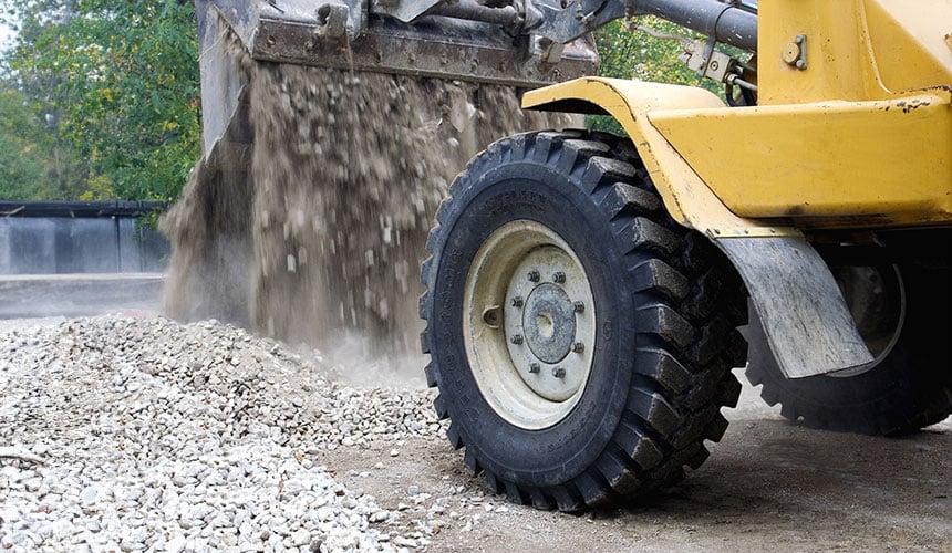Duraforce Utility tyre ideal for civil engineering projects