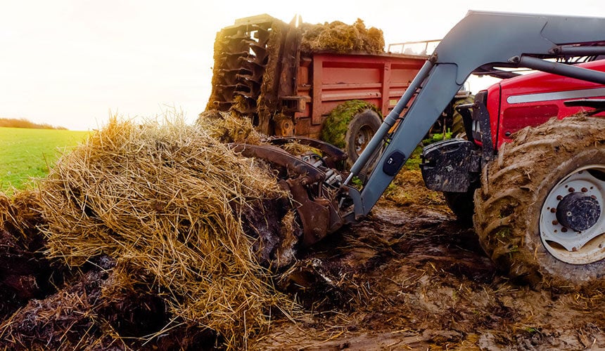 Load transfer to the tractor’s front axle