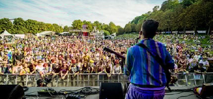 Sponsoring musical events and festivals