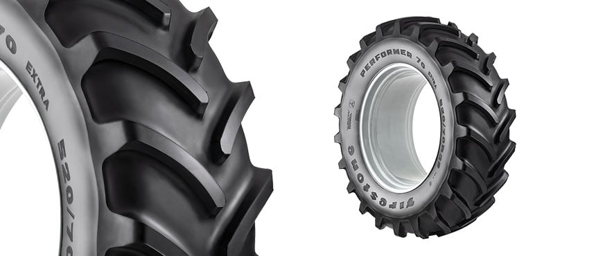 The Performer Extra 70, among the best agricultural tyres for mixed polycropping-livestock farming