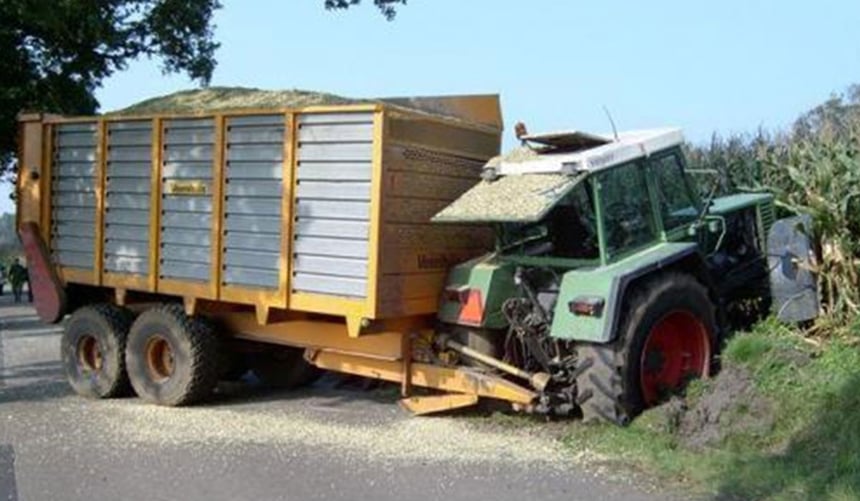 Excess load transfer during braking