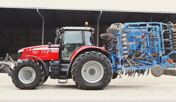 Big load transfer to the rear axle