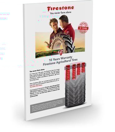 Firestone tyres’ 10-year warranty