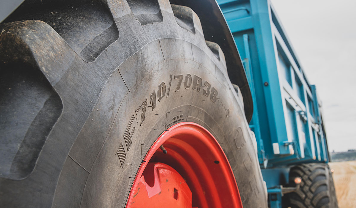 Understanding the markings on farming tyres